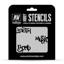 Kirje- ja merkinnät kaavaimet