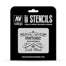 Kirje- ja merkinnät kaavaimet