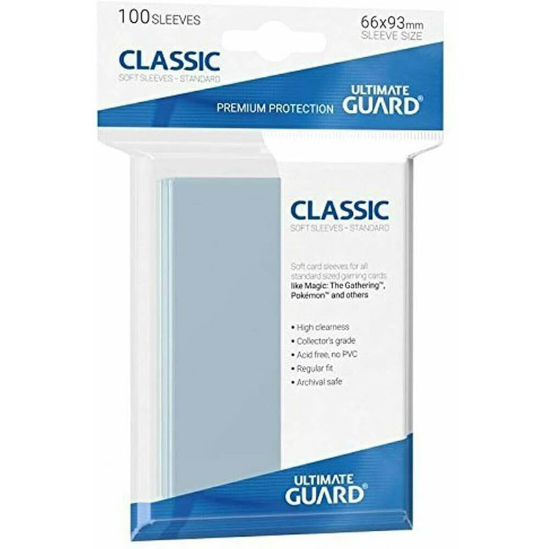 UG Classic Soft Sleeves Transparent 100St