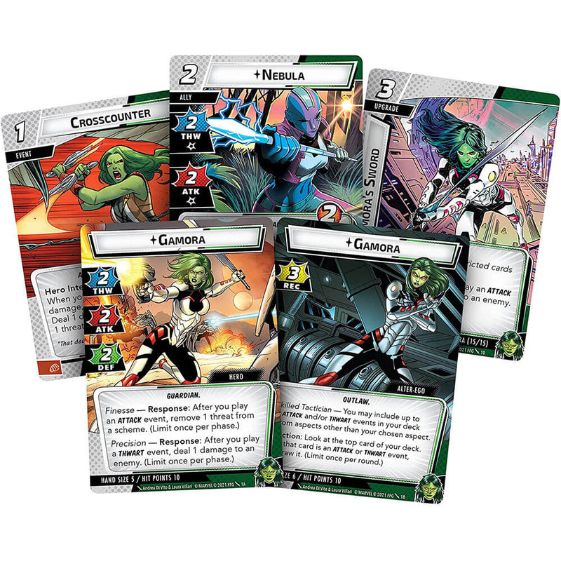 Marvel Champions Living Card -peli