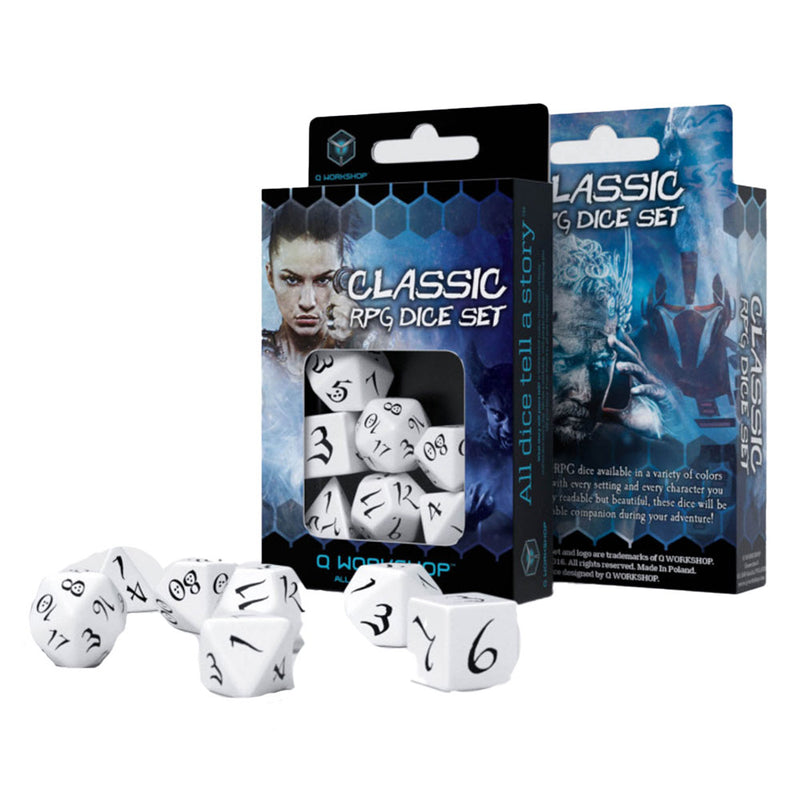 Q Workshop Classic Dice -sarja 7kpl