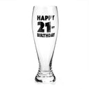 Happy Birthday Pilsner Glass