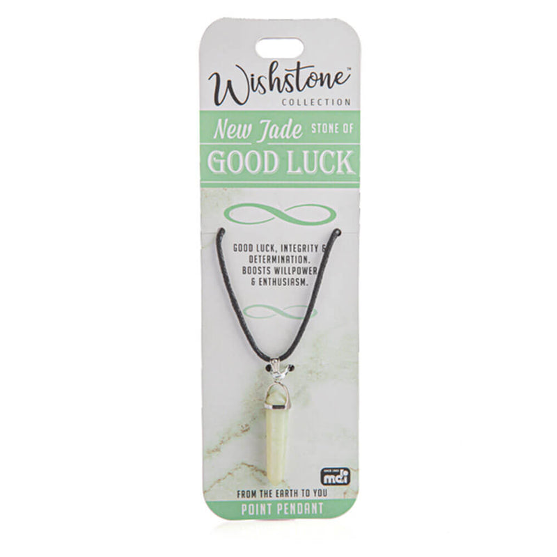 Wishstone Collection New Jade Point Pendant
