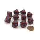 Chessex D10 Polyeder 10-teiliges gesprenkeltes Set
