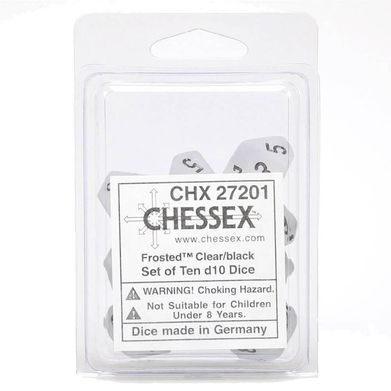 Chessex D10 Polyedral 10-Die-himmeä sarja