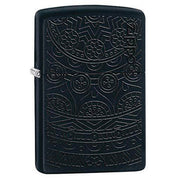 Zippo Swirl Pattern Block Matte Lighter
