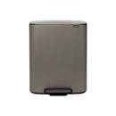 Brabantia Bo 2 -fack pedal bin 30l