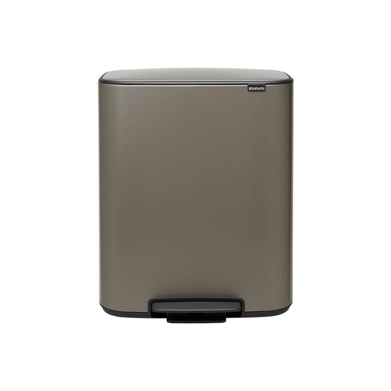 Brabantia Bo 2 -fack pedal bin 30l