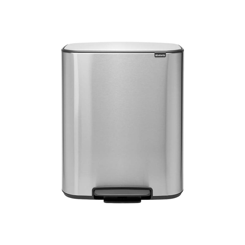 Brabantia Bo 2 -fack pedal bin 30l