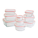 Glasslås ugnsäkert tempererat glasblandning