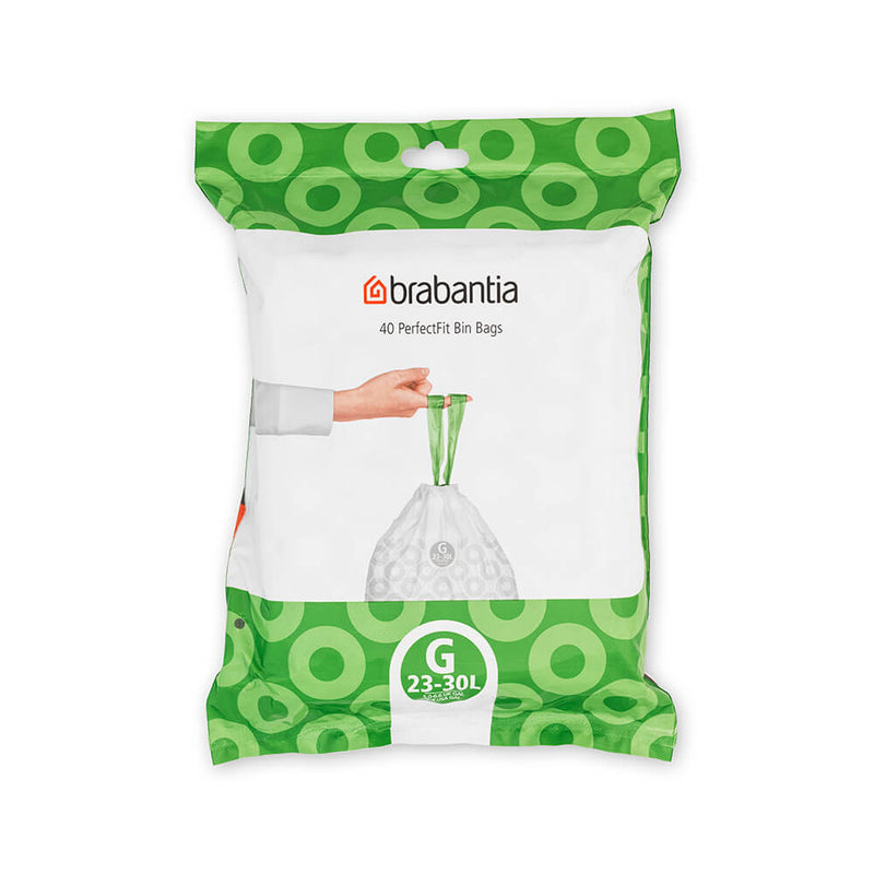Brabantia Smartfix Pedal Bin Liner (40 påsar)