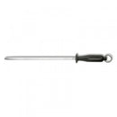 Middle Fine Cut Kitchen Sharpening Steel 27cm (svart)