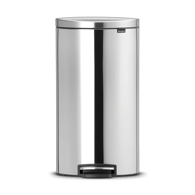 Brabantia flatback pedal bin 30l