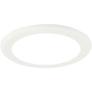 120mm 12V Ultra-tunn LED-panelens takljus (Cool White)
