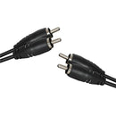 2 X RCA -tulppa 2 x RCA -pistoke -audiokaapeli