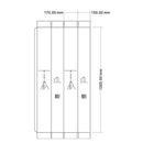 Adjustable Lighting Stand Tripod (3.65m 20kg Max Load Black)