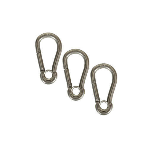 Stainless Steel Carbine Style Snap Hook