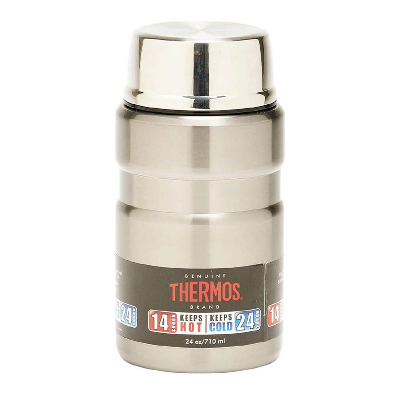 710ml ruostumattomasta teräksestä valmistettu kuninkaan tyhjiöeristetty ruoka jr