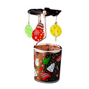 Färgglad ljushållare med roterande blad