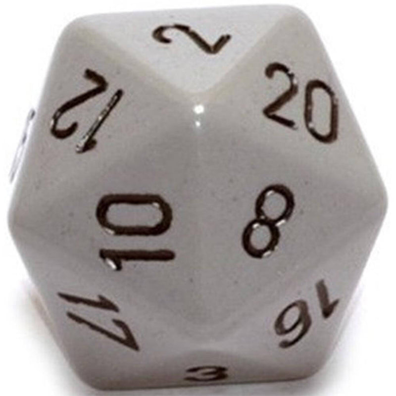 D20 -noppaa läpinäkymätön (34 mm)