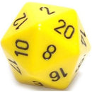 D20 -noppaa läpinäkymätön (34 mm)