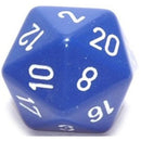 D20 -noppaa läpinäkymätön (34 mm)