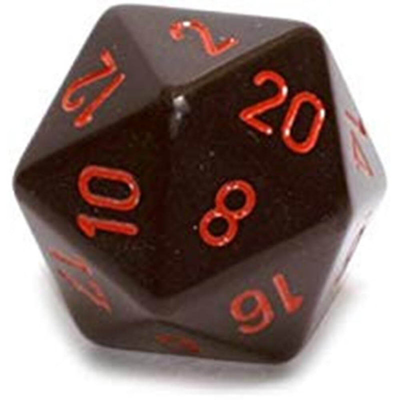 D20 -noppaa läpinäkymätön (34 mm)