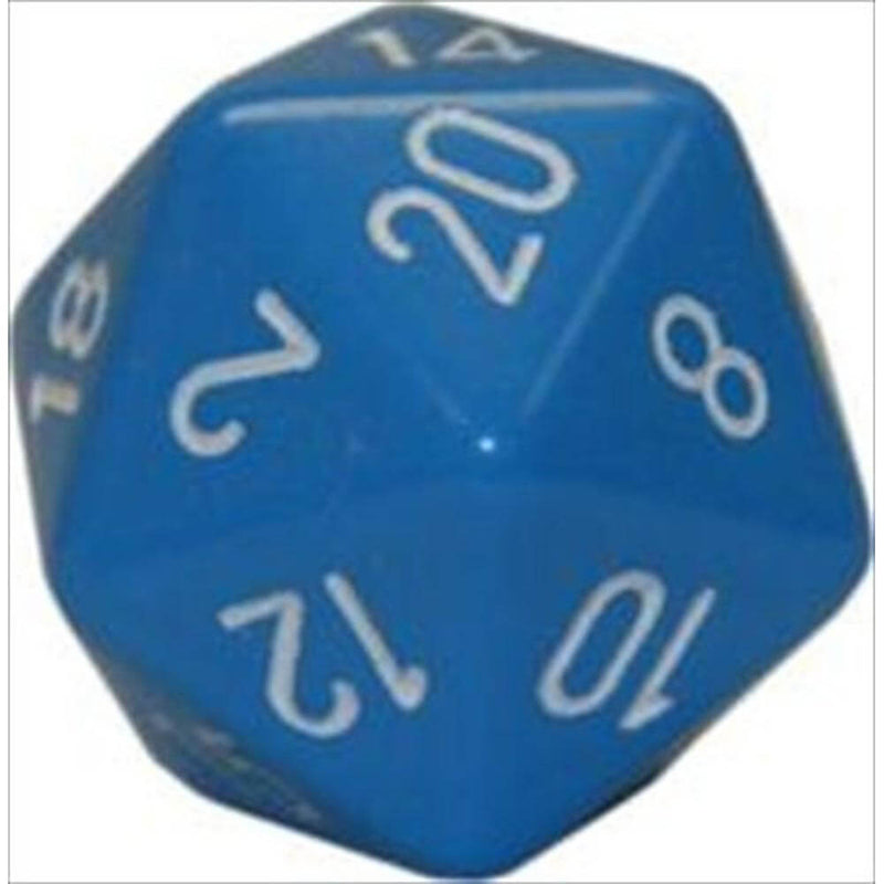 D20 -noppaa läpinäkymätön (34 mm)