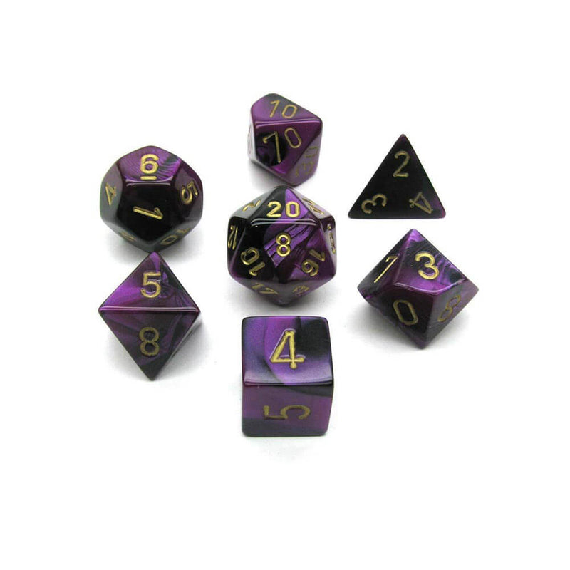 D7 Die Set Würfel Gemini Poly (7 Würfel)