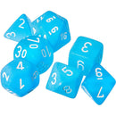 D7 Die Set Würfel Frosted Poly (7 Würfel)