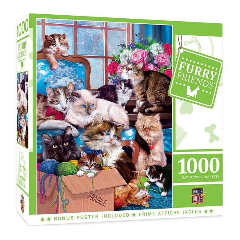 MP Furry Friends Puzzle (1000 kpl)