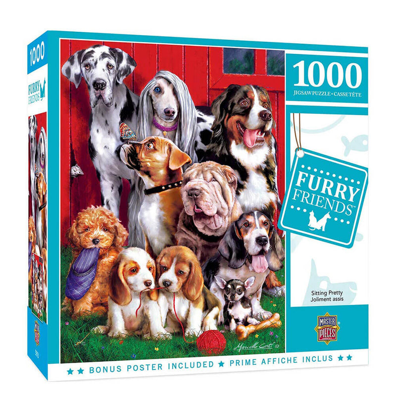 MP Furry Friends Puzzle (1000 kpl)