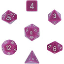 D7 Die Set Dice Opaque Polyh (7 Würfel)