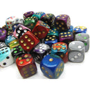 D6 DICE BLODED LOOST 12mm (50 DICE)