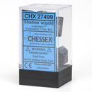 D7 Die Aseta noppaa kiiltävä poly (7 noppaa)