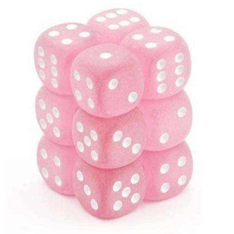 D6 Dice hurmutti 16 mm (12 noppaa)
