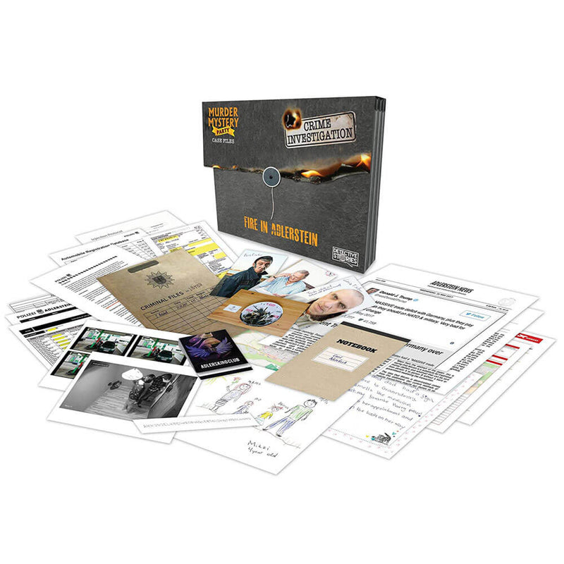 Murha -mysteeri -asiakirjat