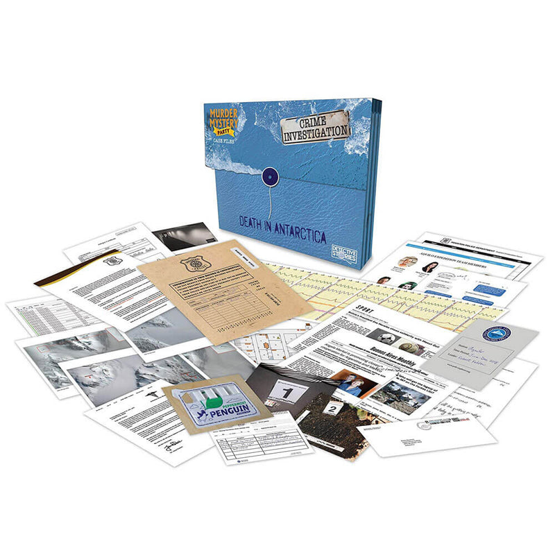 Murha -mysteeri -asiakirjat