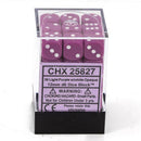 D6 -noppa läpinäkymätön 12 mm (36 noppaa)