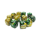 D6 Dice Gemini 16 mm (12 noppaa)