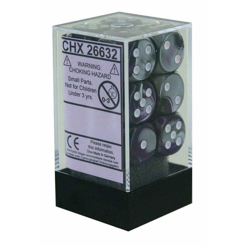 D6 Dice Gemini 16 mm (12 noppaa)