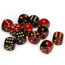 D6 Dice Gemini 16 mm (12 noppaa)