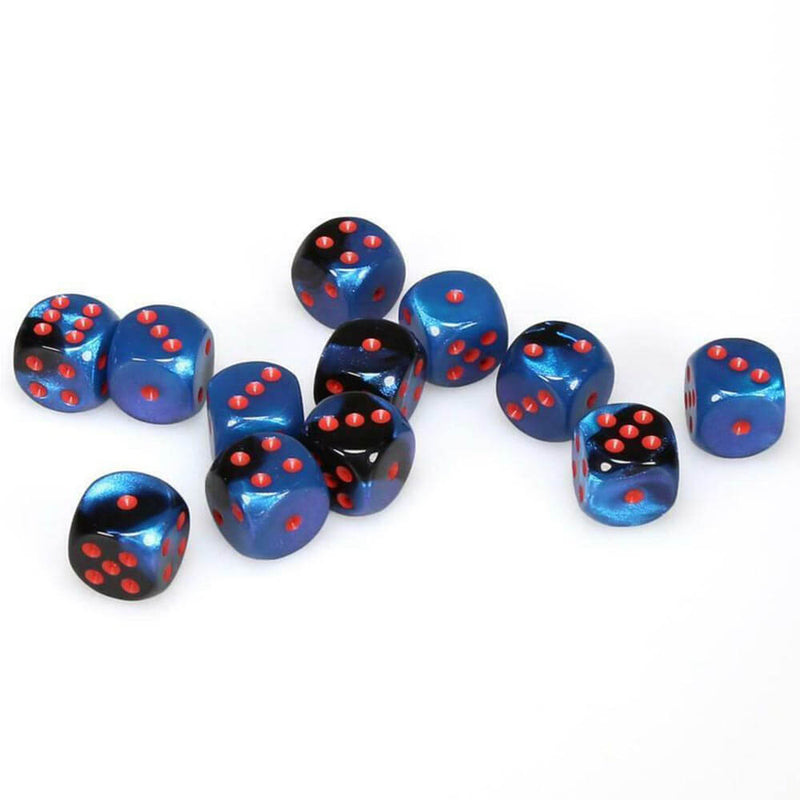 D6 Dice Gemini 16 mm (12 noppaa)