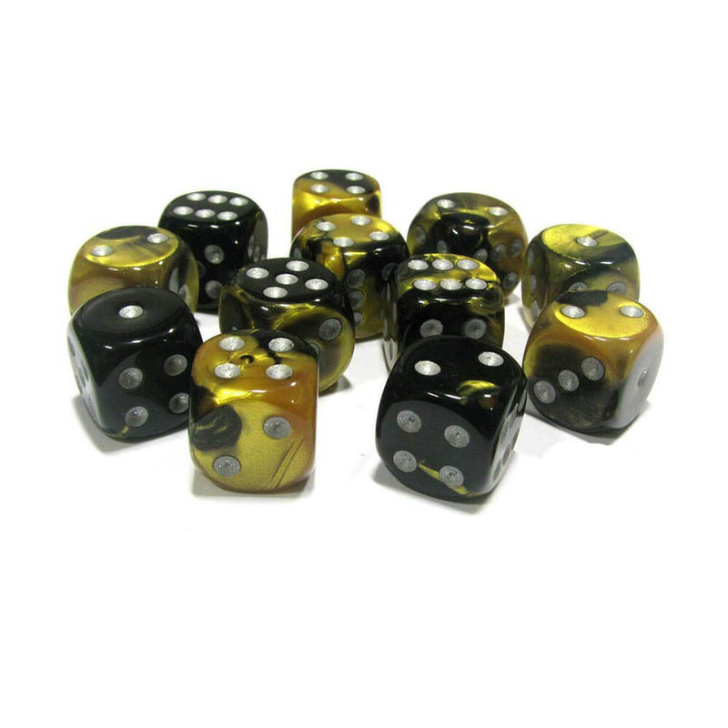 D6 Dice Gemini 16 mm (12 noppaa)
