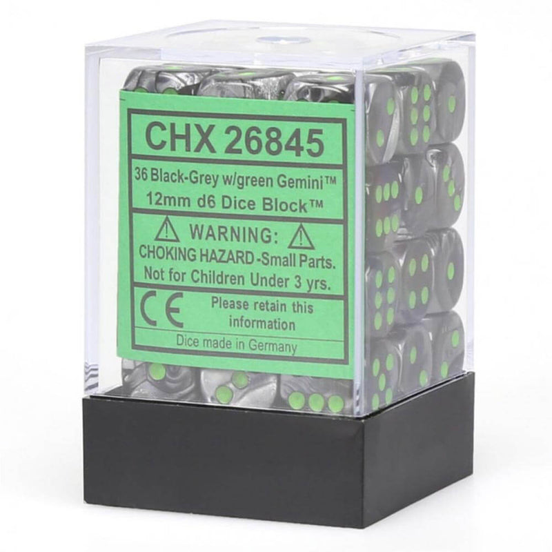 W6 Würfel Zwillinge 12mm (36 Würfel)