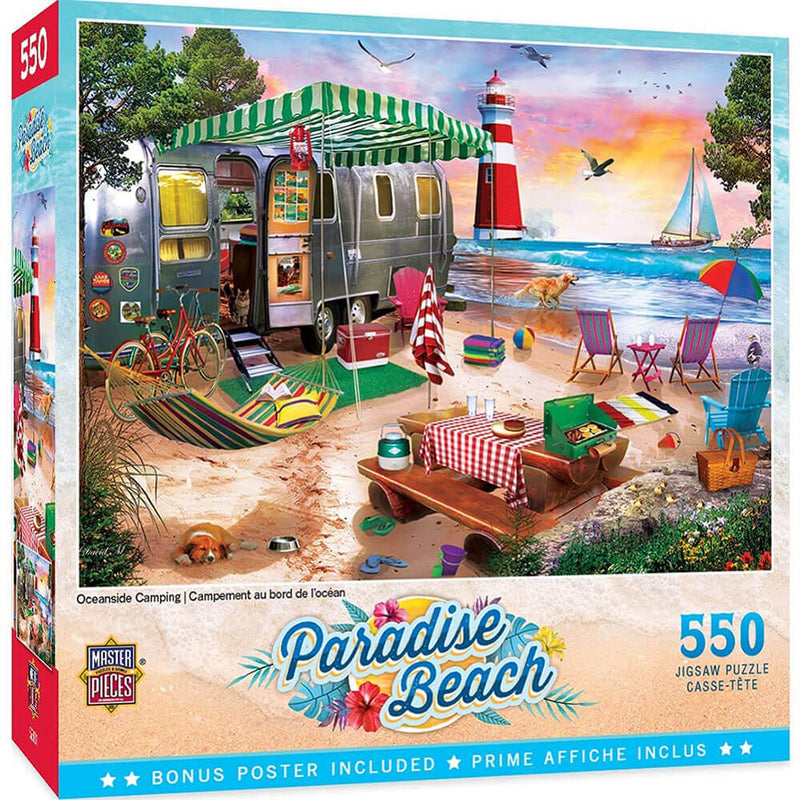 MasterPieces Paradise Beach 550-Teile-Puzzle