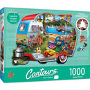 MasterPieces Contours-Puzzle mit 1000 Teilen