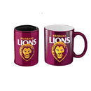 AFL -metallikahvimuki ja tölkki jäähdytinpakkaus