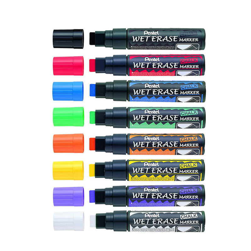 Pentel -nesteen liidun märkä poistomerkki valikoima 12pk
