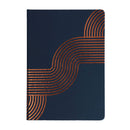 Collins Vanguard Notebook Foil Blue 240 sidor A5